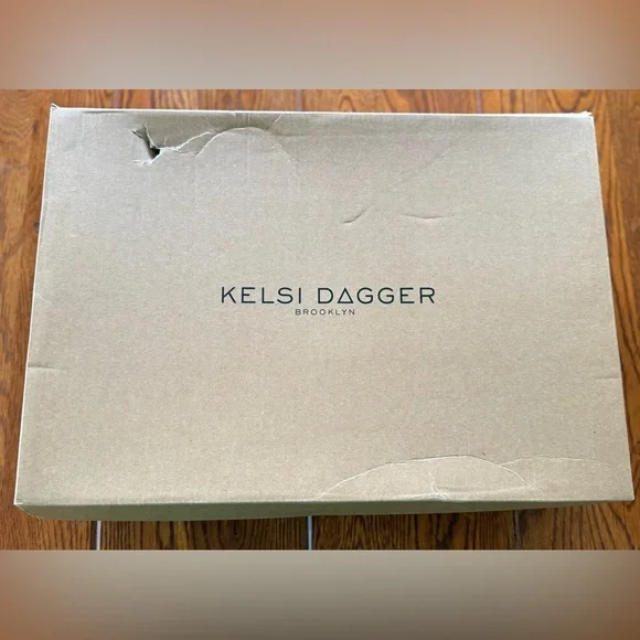 🆕 Kelsi Dagger Suede Over-the-Knee Boots - Logan - Chestnut - Oil Cow Suede - Picture 15 of 16